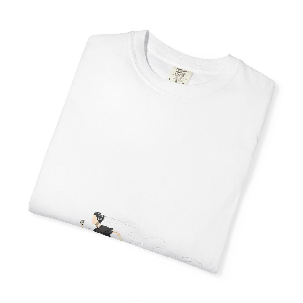 T-Shirt — Minimal Skateboarder Illustration Tee