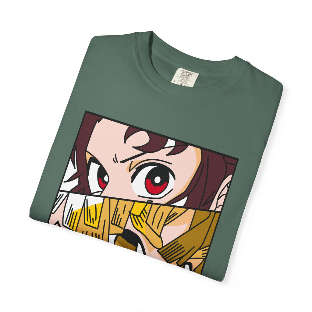 Anime Trio Eyes T-Shirt — Demon Squad Graphic Tee