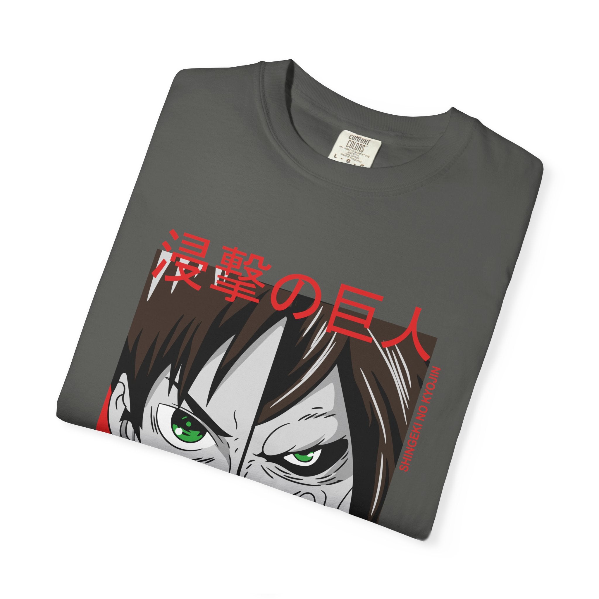 Attack on Titan Eren Split-Face Graphic T-Shirt