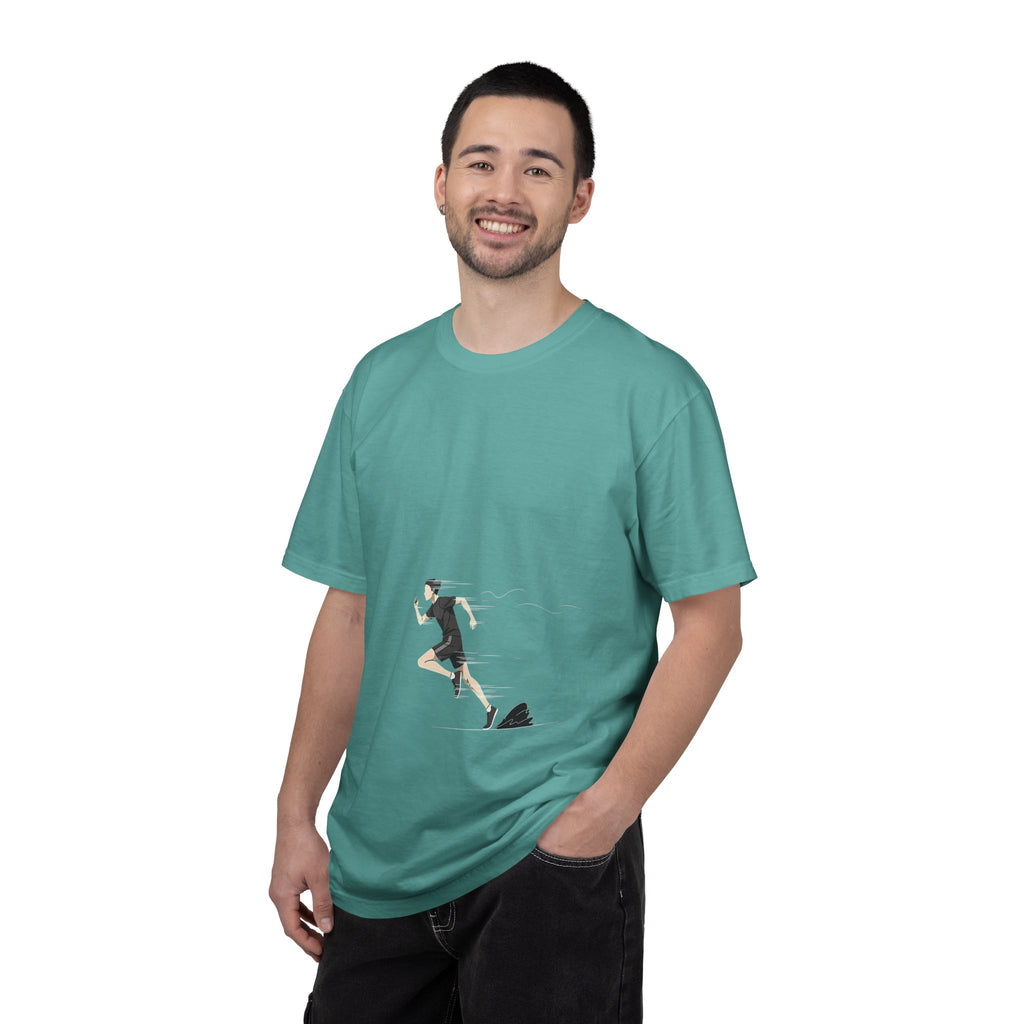 T-Shirt — Minimal Skateboarder Illustration Tee