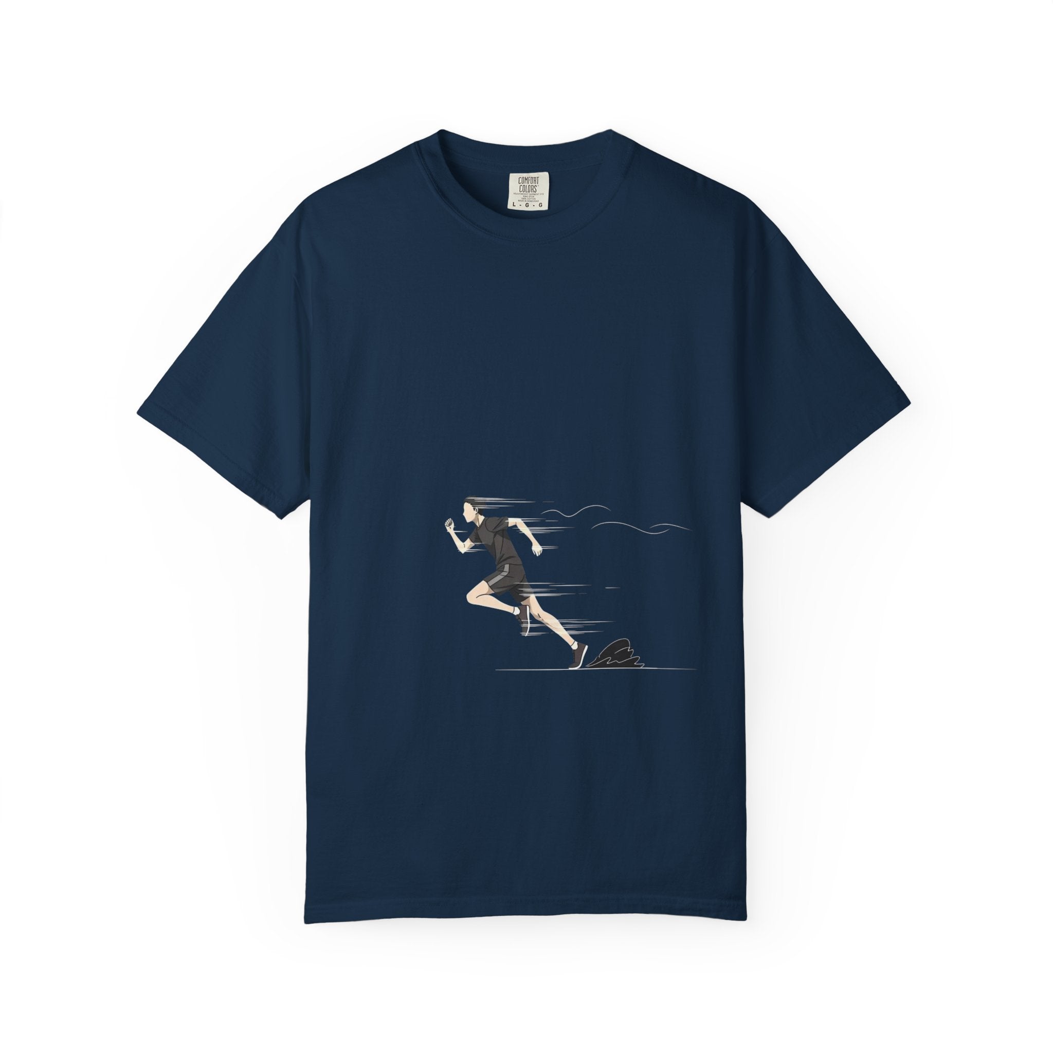 T-Shirt — Minimal Skateboarder Illustration Tee