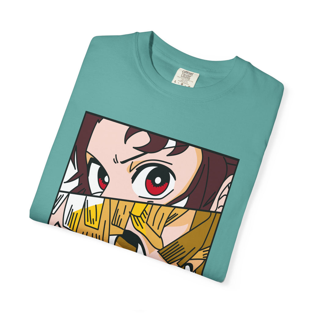 Anime Trio Eyes T-Shirt — Demon Squad Graphic Tee