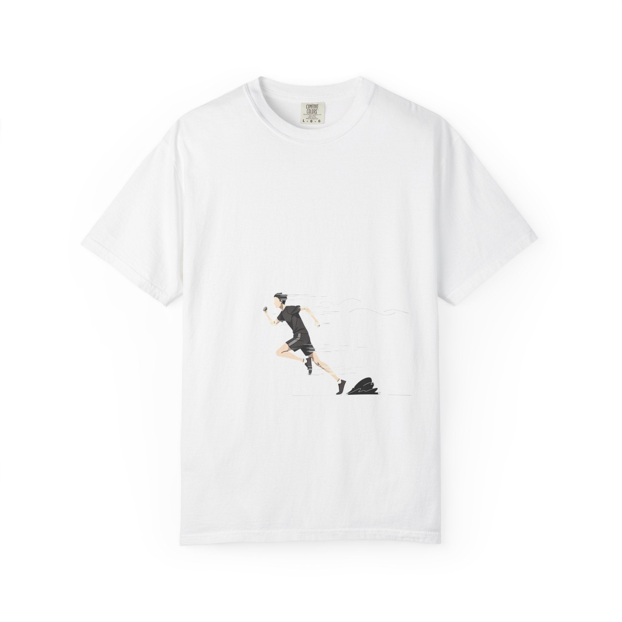 T-Shirt — Minimal Skateboarder Illustration Tee