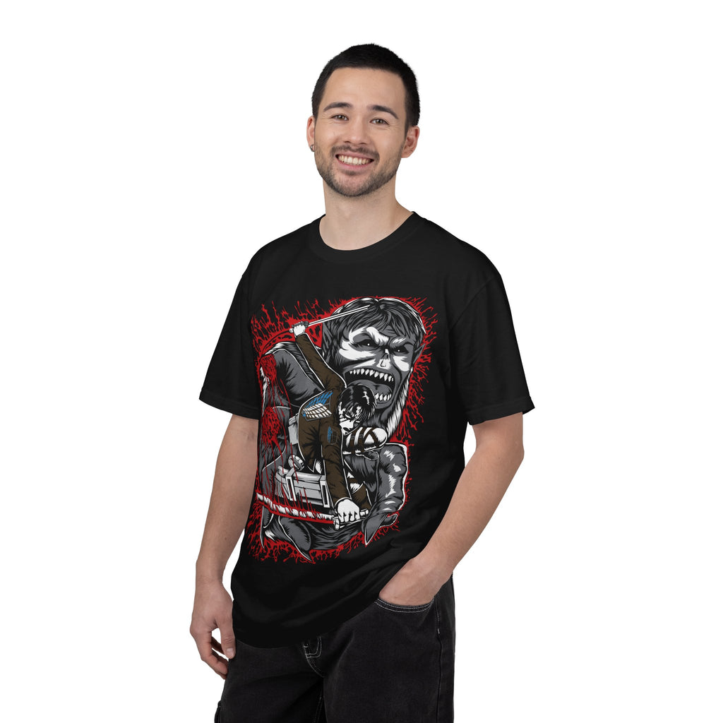 Skull Drummer Graphic T-Shirt — Heavy Metal Band Tee