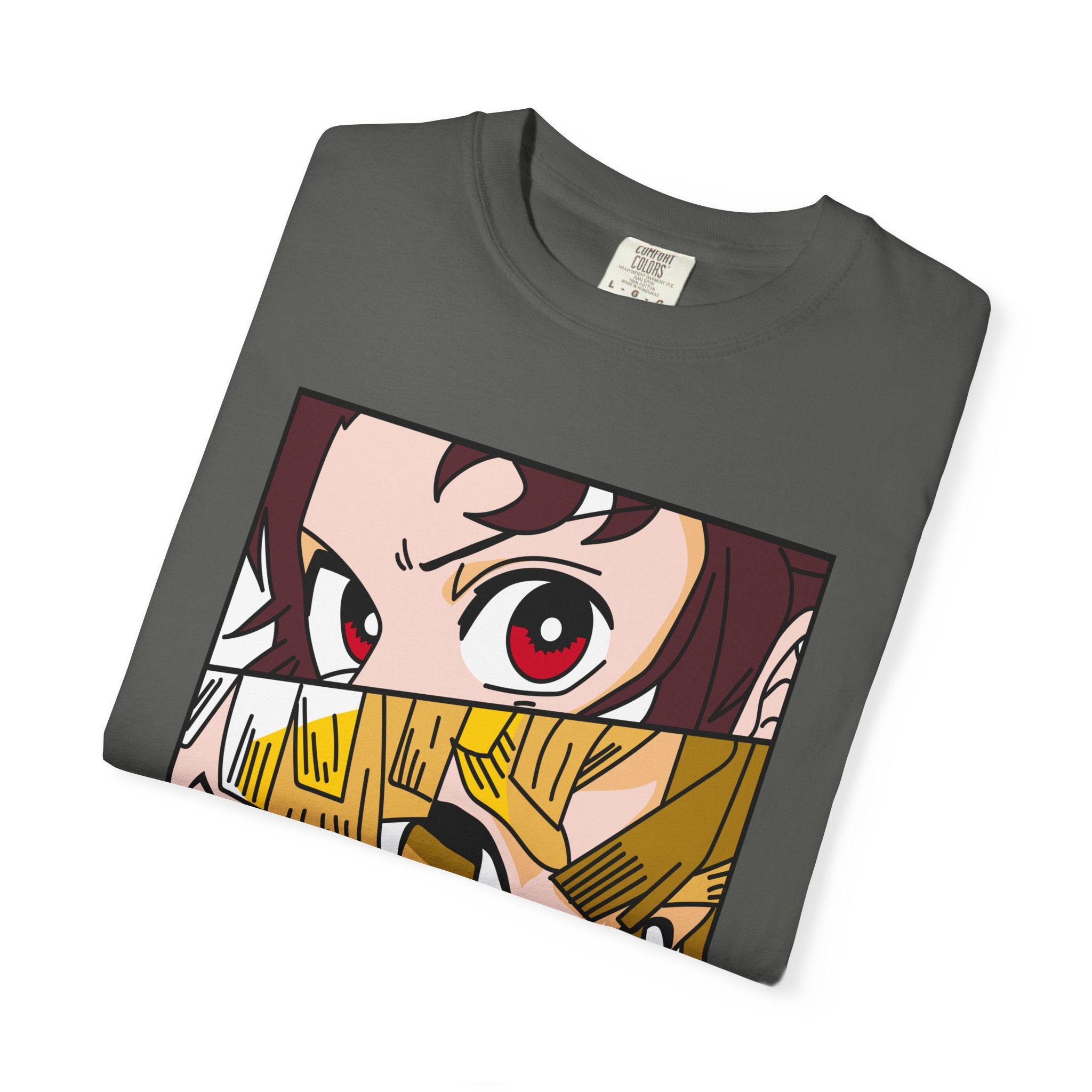 Anime Trio Eyes T-Shirt — Demon Squad Graphic Tee