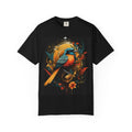 T-Shirt — Vibrant Sunrise Bird Illustration Tee