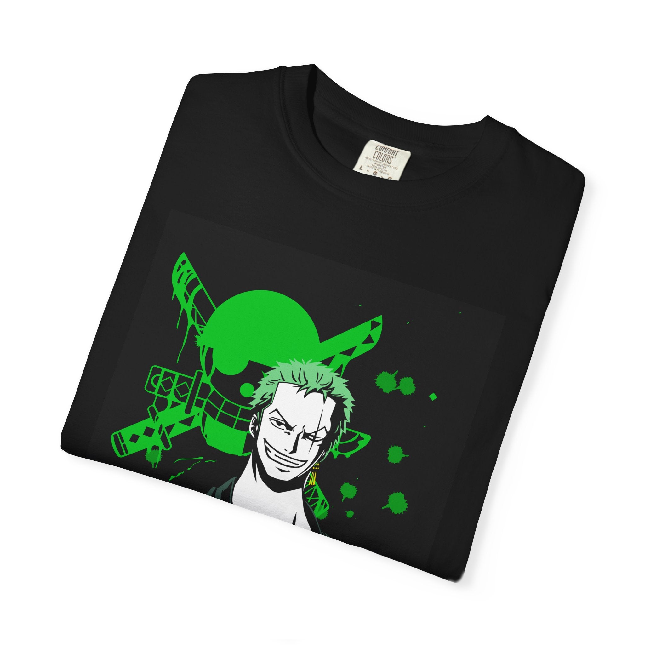 Graphic T-Shirt — Anime Pirate Skull Crew Design