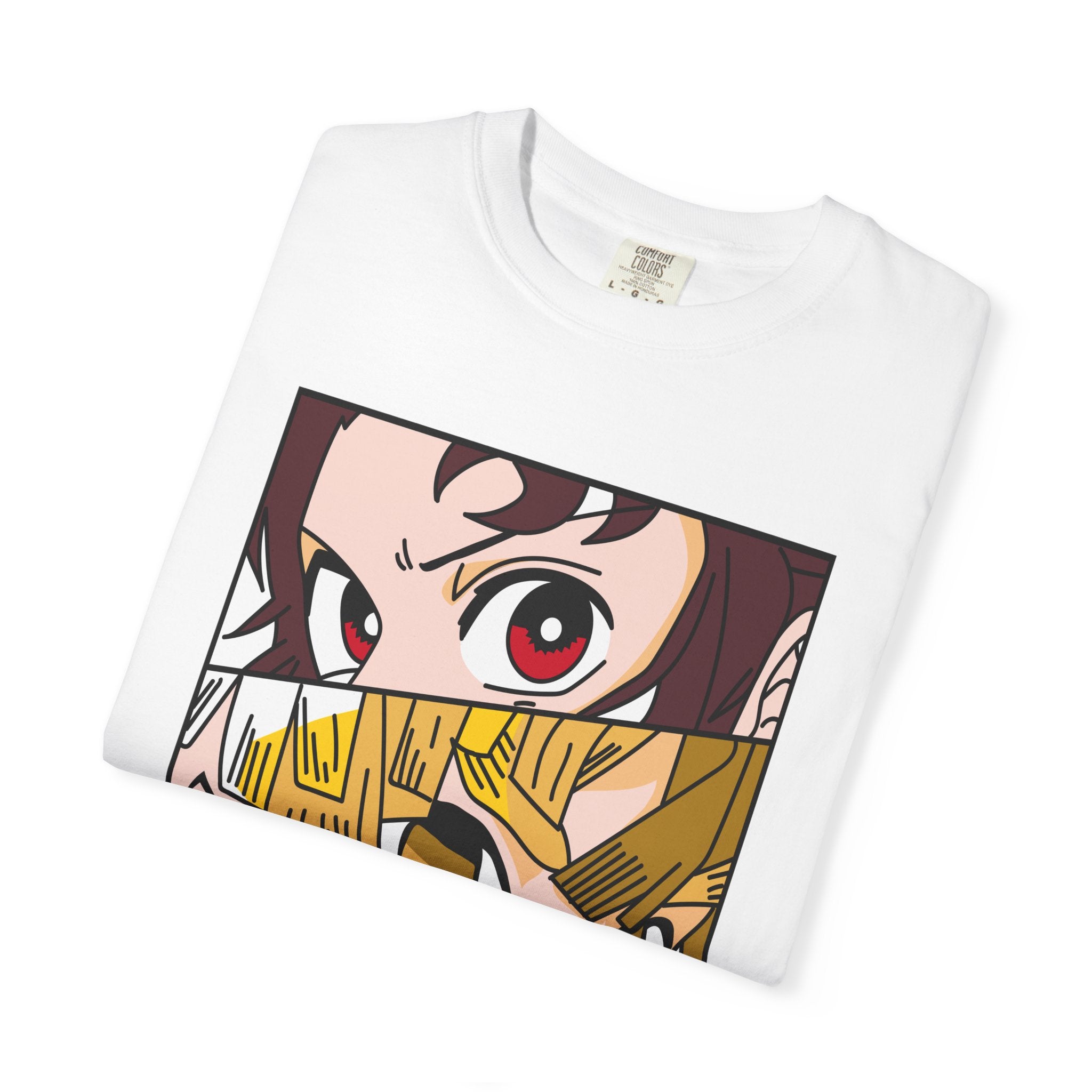 Anime Trio Eyes T-Shirt — Demon Squad Graphic Tee