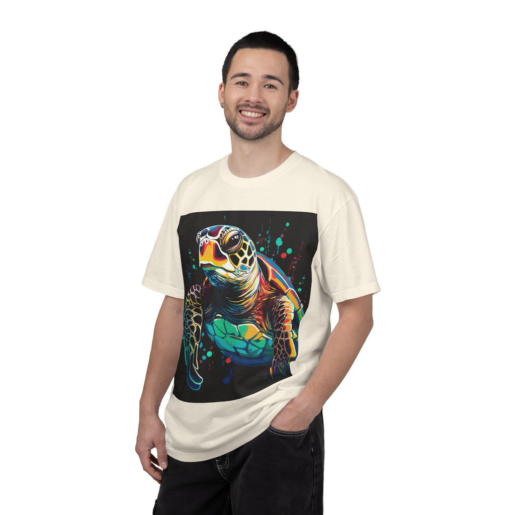 Sea Turtle Graphic T-Shirt — Colorful Ocean Wildlife Tee