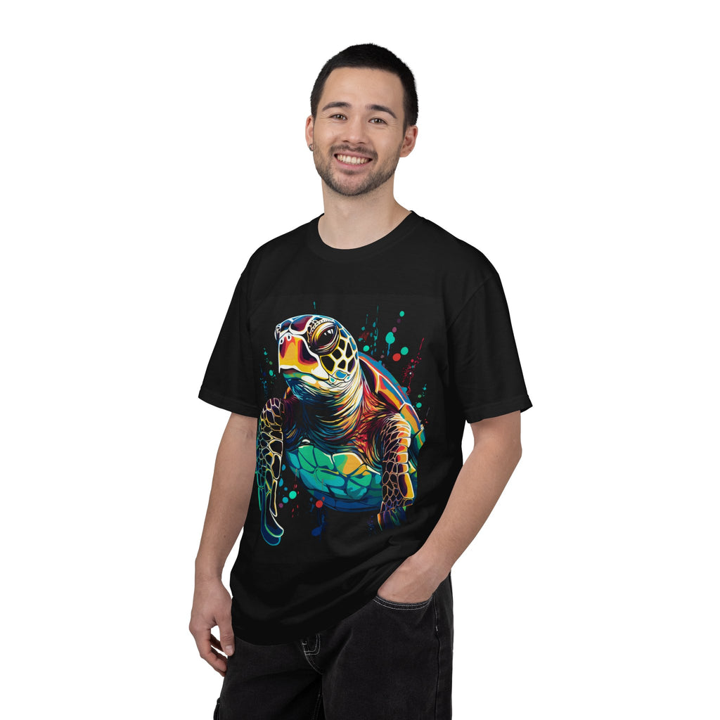 Sea Turtle Graphic T-Shirt — Colorful Ocean Wildlife Tee