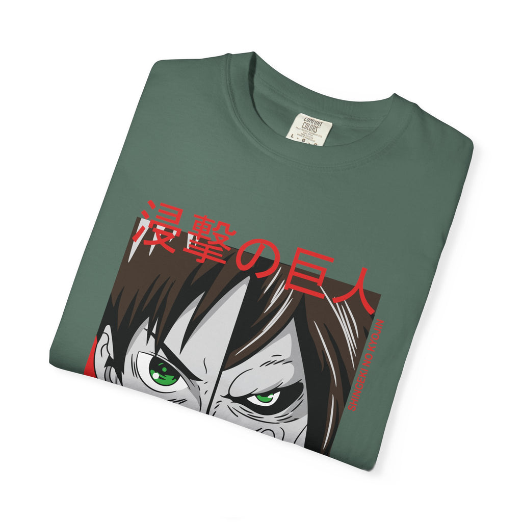 Attack on Titan Eren Split-Face Graphic T-Shirt