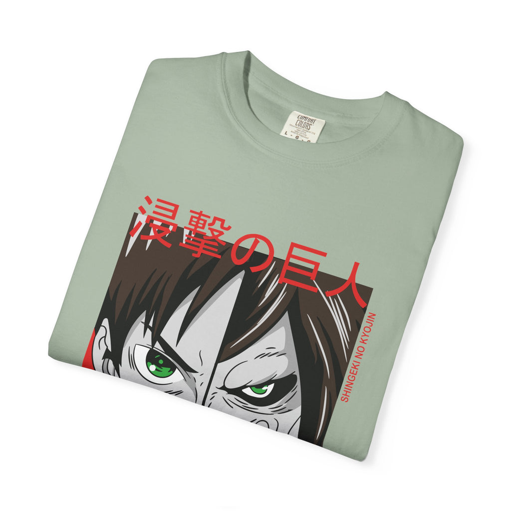 Attack on Titan Eren Split-Face Graphic T-Shirt