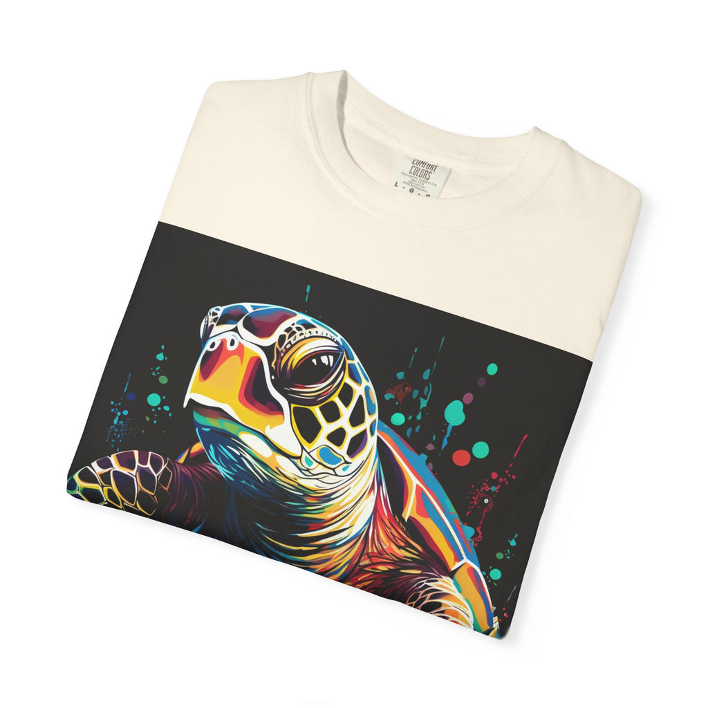 Sea Turtle Graphic T-Shirt — Colorful Ocean Wildlife Tee