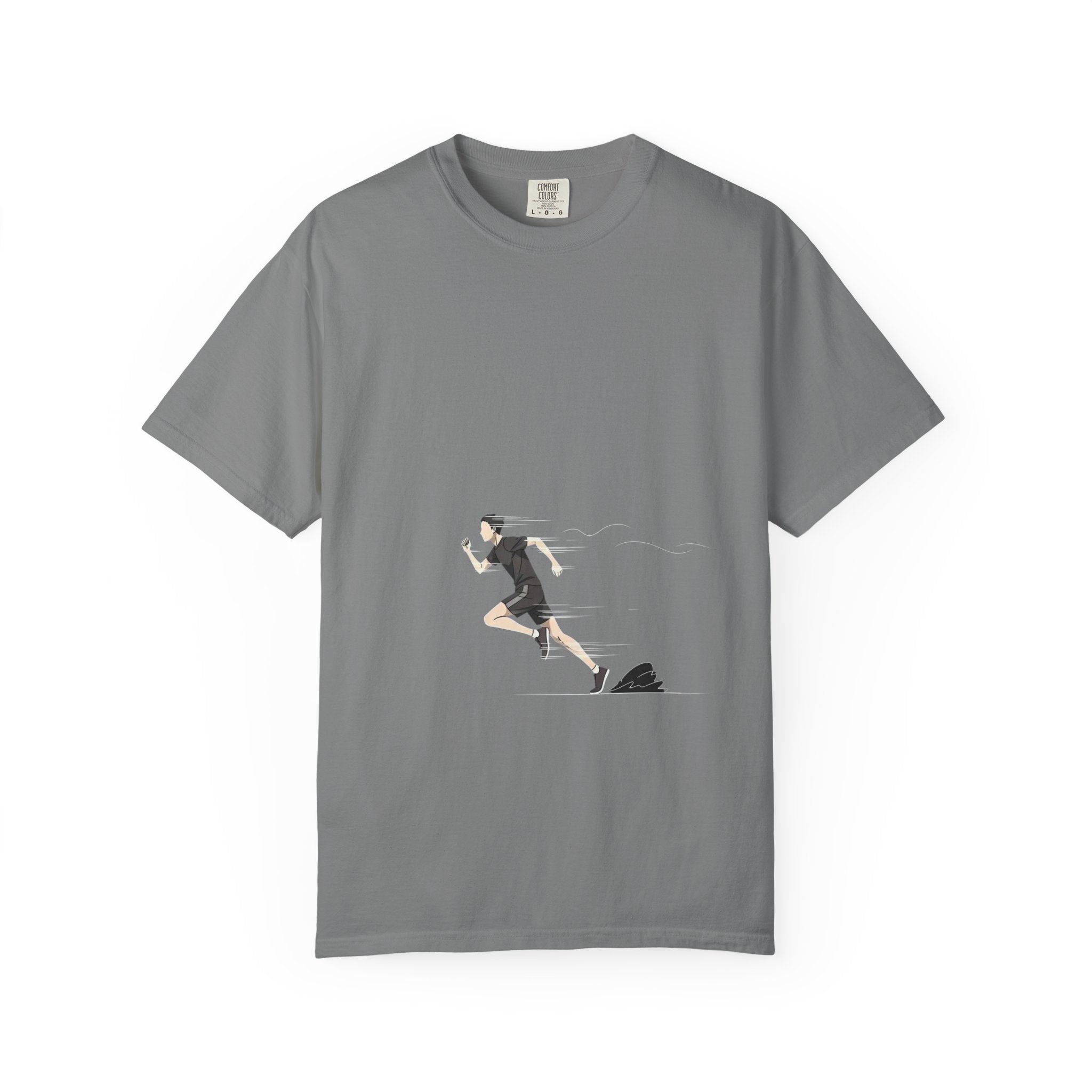 T-Shirt — Minimal Skateboarder Illustration Tee