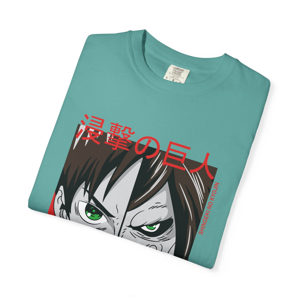 Attack on Titan Eren Split-Face Graphic T-Shirt