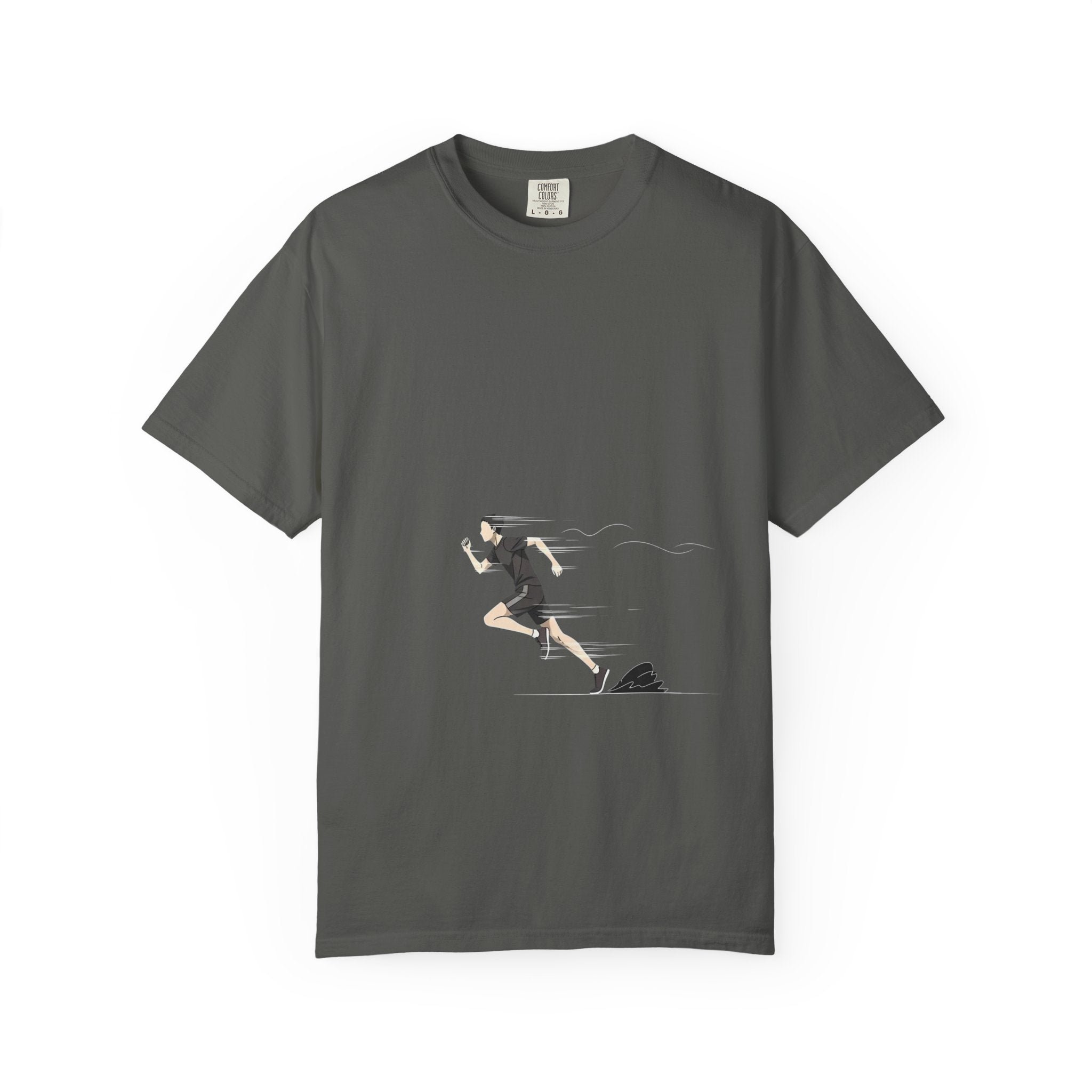 T-Shirt — Minimal Skateboarder Illustration Tee