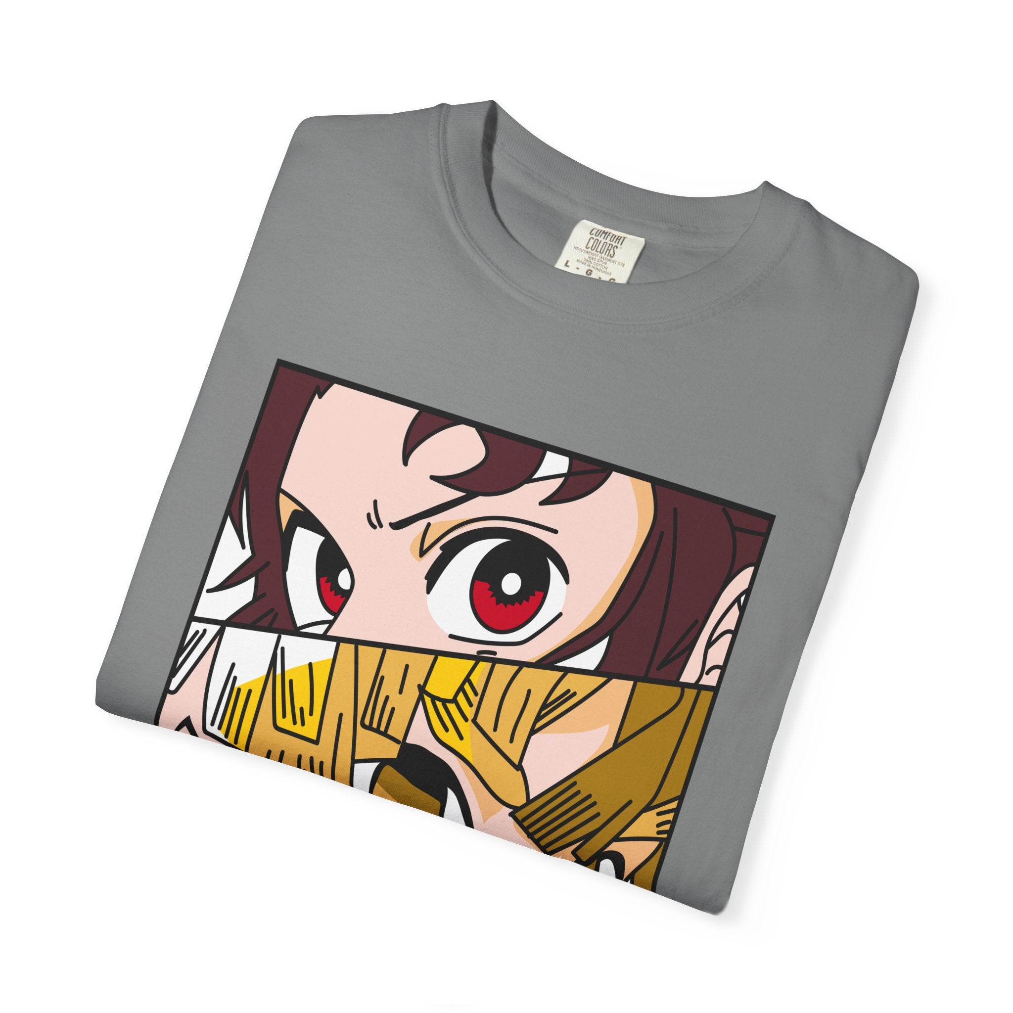 Anime Trio Eyes T-Shirt — Demon Squad Graphic Tee