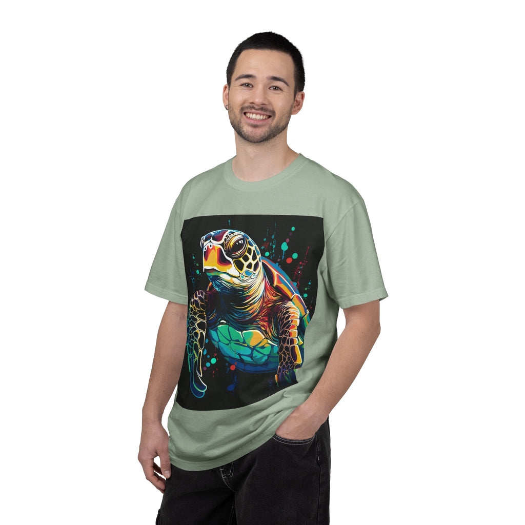 Sea Turtle Graphic T-Shirt — Colorful Ocean Wildlife Tee