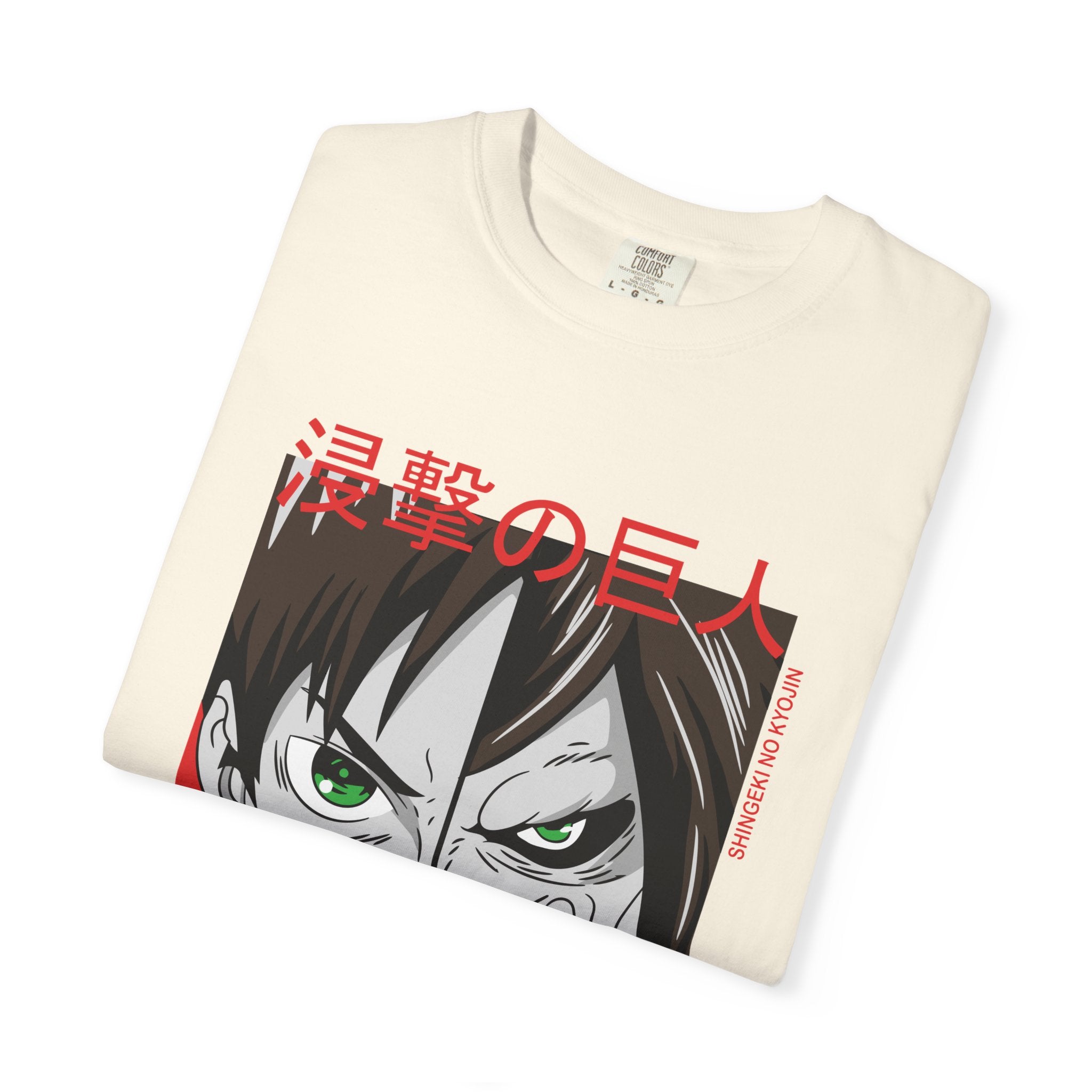 Attack on Titan Eren Split-Face Graphic T-Shirt